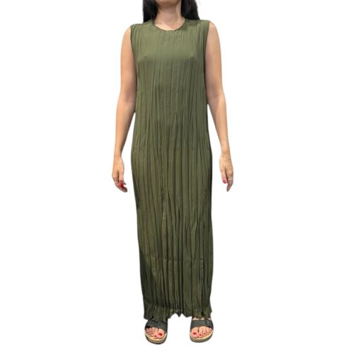Vestido Fem dx07 Salinas Plissado 156