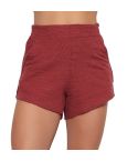 SHORT FEMININO DX25 LINCH BORDÔ