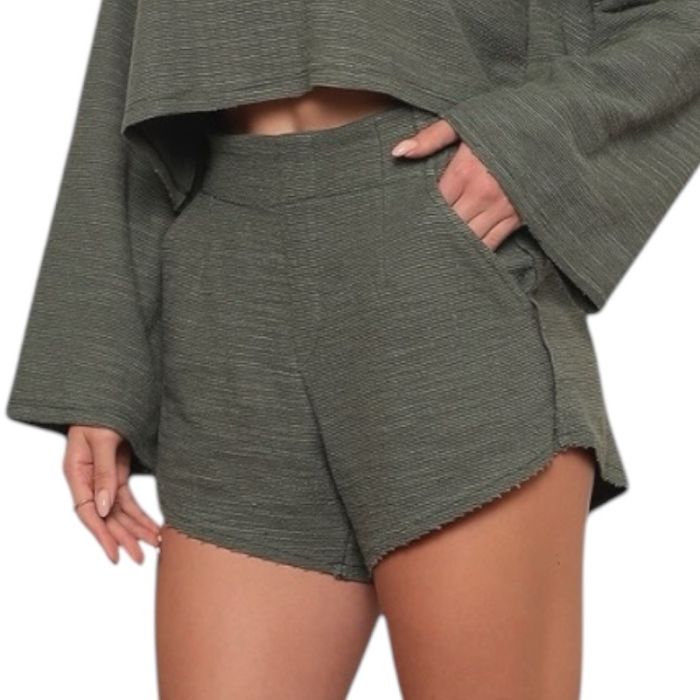 SHORT FEMININO DX25 LINCH VERDE