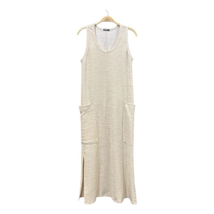 Vestido Fem DX01 Linch Bege