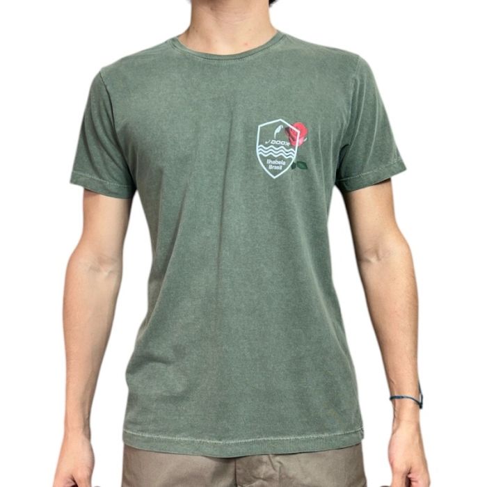 Camiseta Masculina DX03 Algodão estonado 040