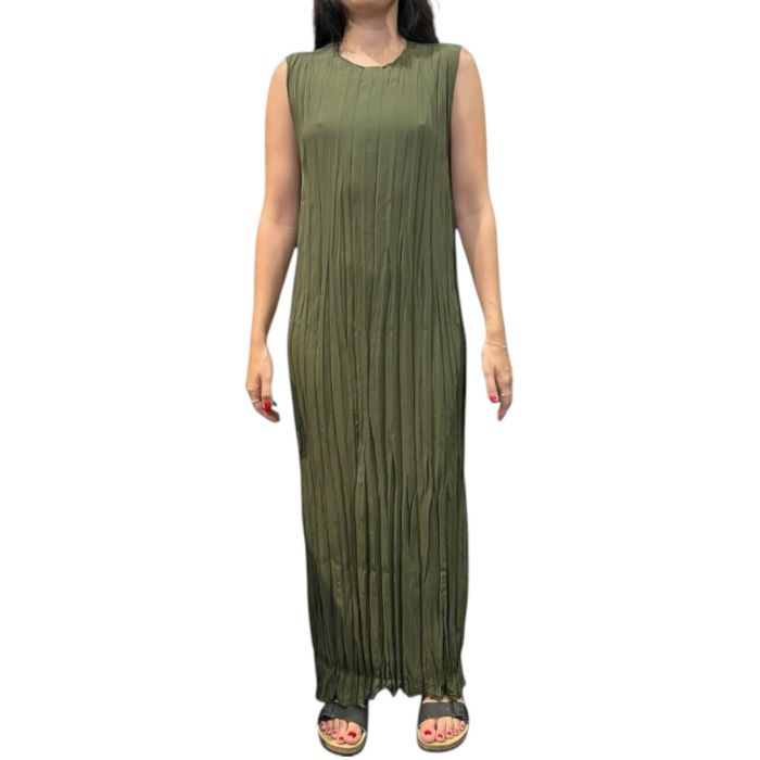 Vestido Fem dx07 Salinas Plissado 156