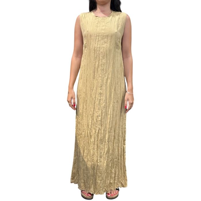 Vestido Fem dx07 SatinPlissado 254